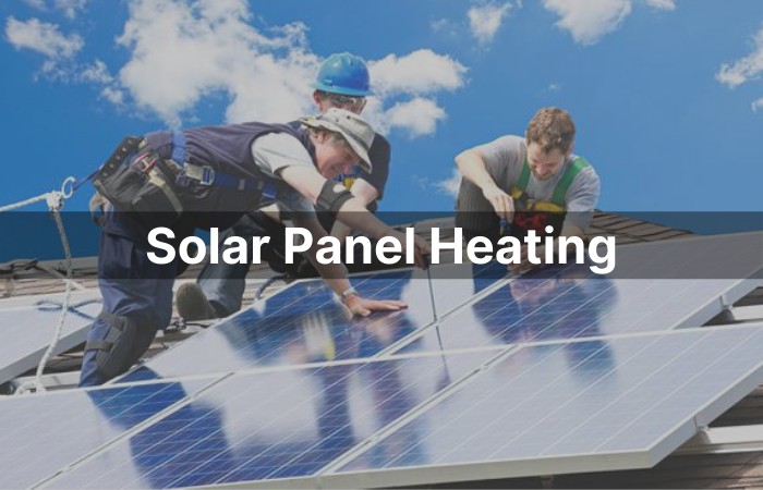 solar panel heating